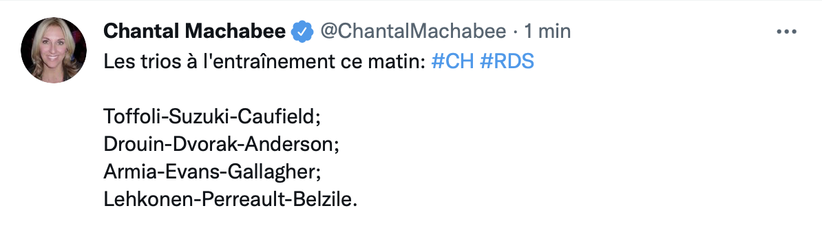 Ça pourrait ressembler à ça au premier match...