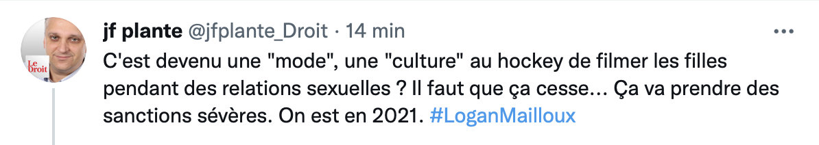 Deux joueurs des Tigres ramènent le scandale Logan Mailloux...