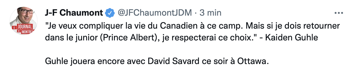 Kaiden Guhle ne sera pas content...