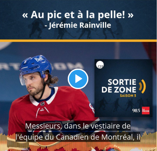 Le nouveau SLOGAN du Canadien de Montréal...HAHA!!