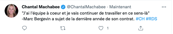 Marc Bergevin parle..Comme un gars qui part à la fin de l'année...à Los Angeles...