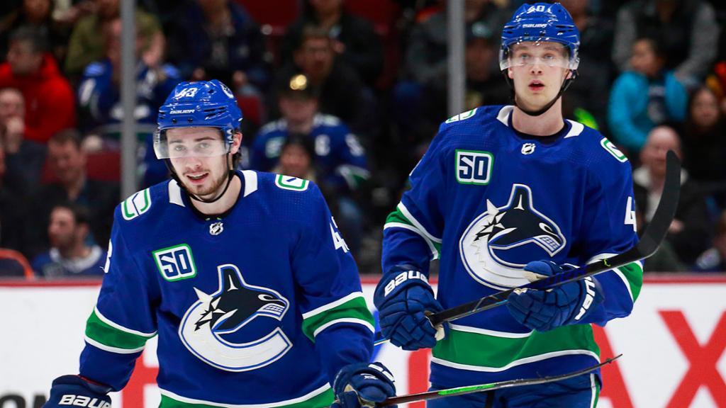 Quinn Hughes et Elias Pettersson signent en même temps!!!