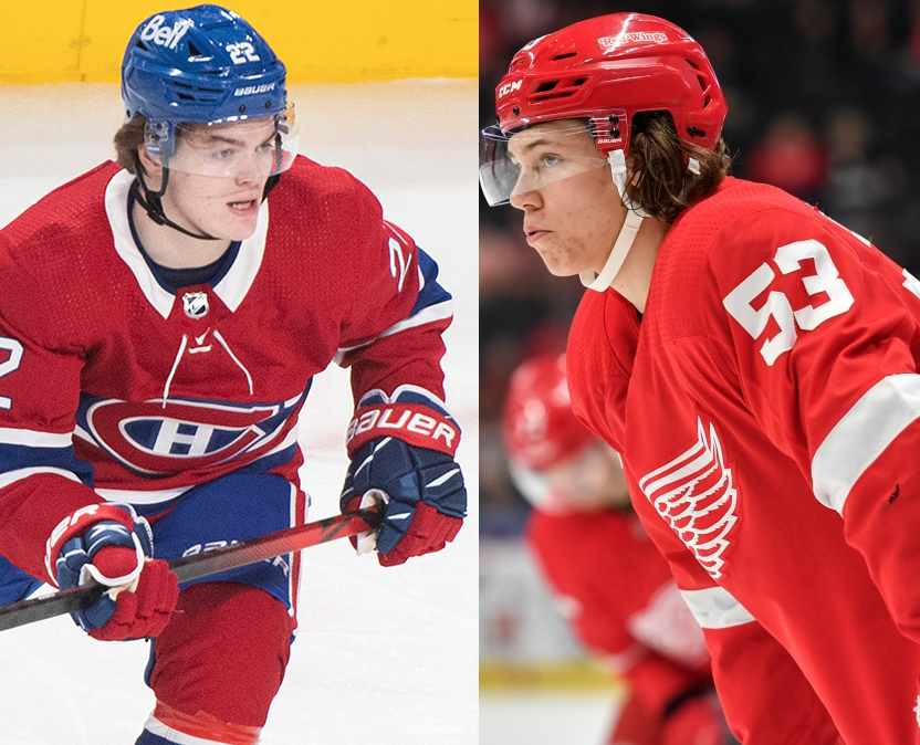 Seider vs Caufield: plus personne ne rit de Steve Yzerman...