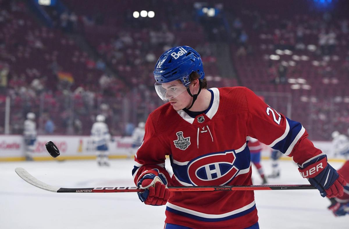 Six journalistes de Sportsnet donnent le Calder à Cole Caufield...