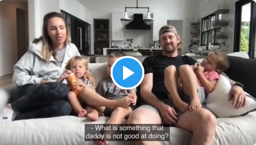 Vidéo: La famille de Jeff Petry...REALITY SHOW...