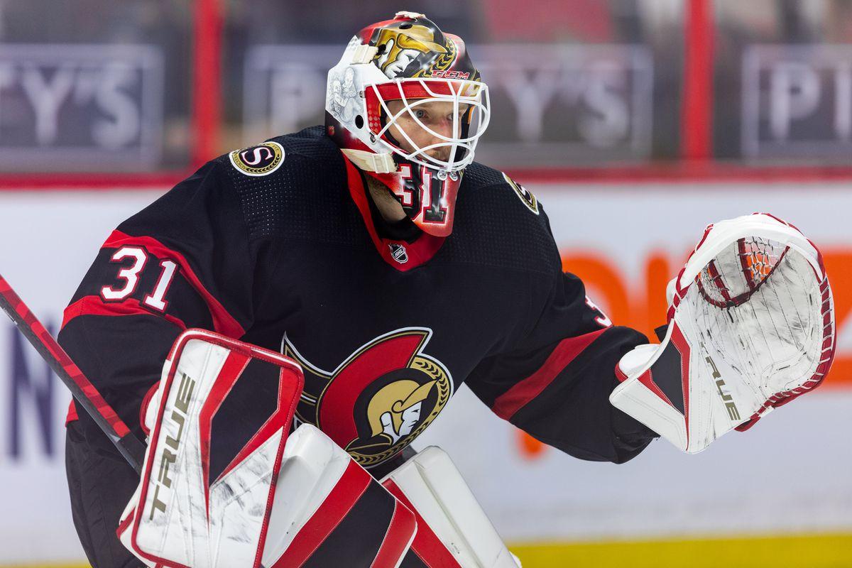 Anton Forsberg dans la vitrine !!!