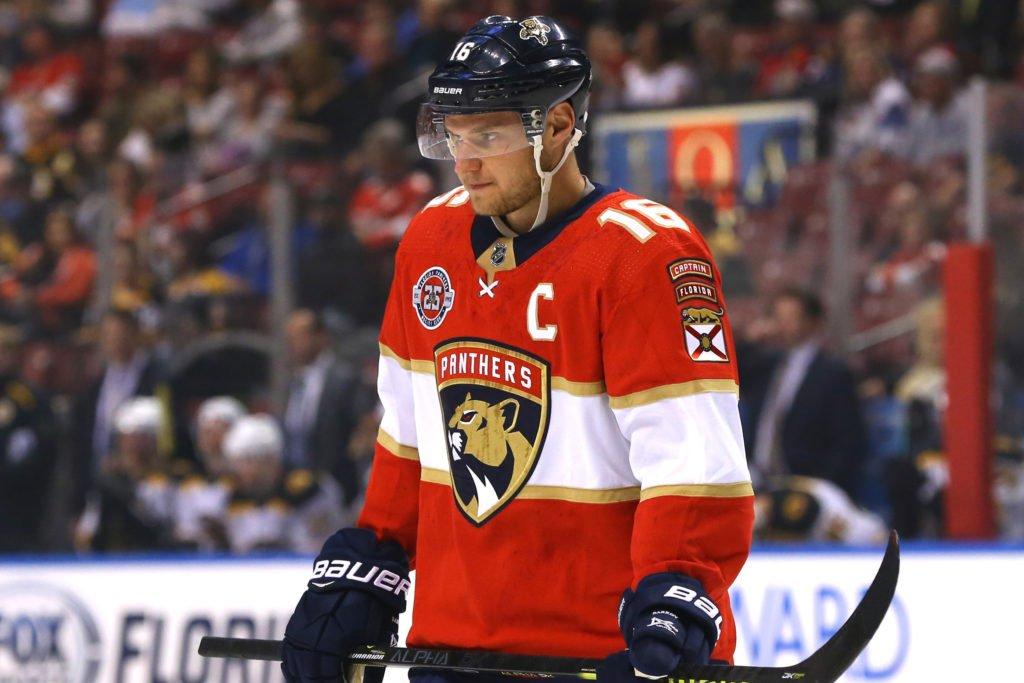 Avis aux poolers: Barkov recommence à patiner...