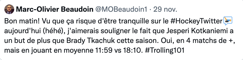 FEFAN en chef continue de défendre Timmins...