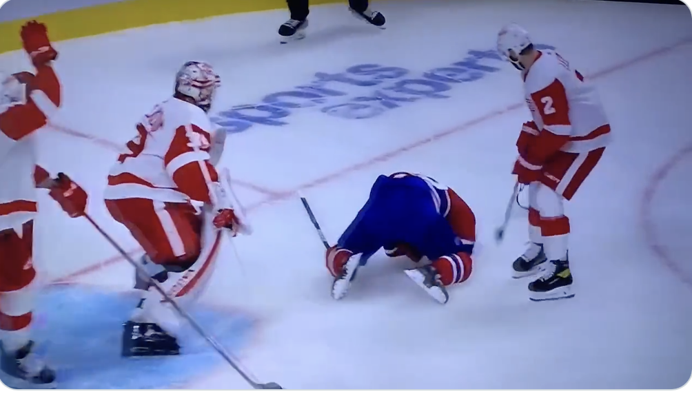 Jonathan Drouin en direction de l'hôpital !!!