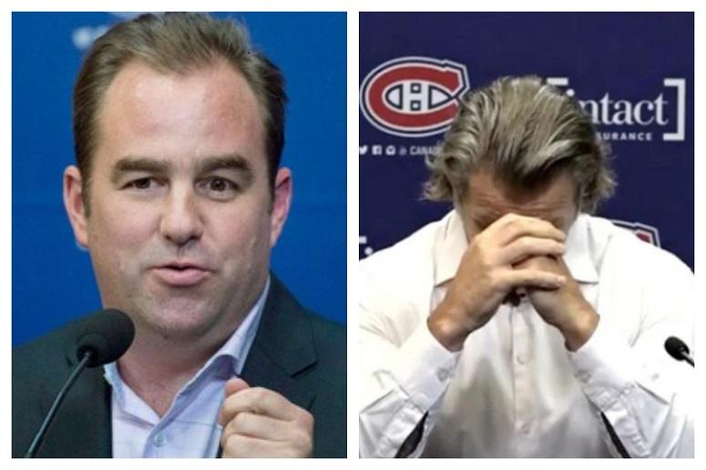 Marc Bergevin BLESSÉ et TRAHI par Geoff Molson! OUCH!!!!