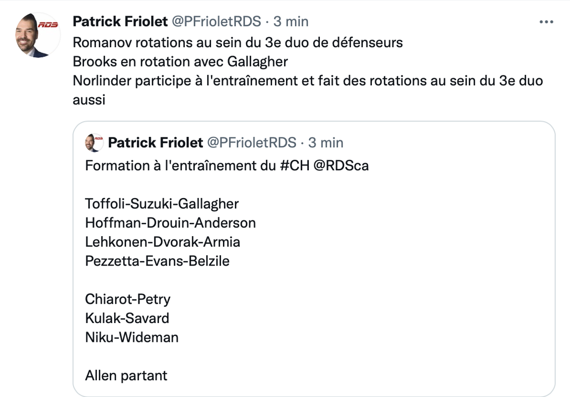 Mattias Norlinder va jouer bientôt...