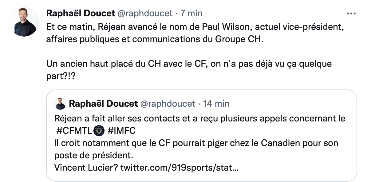 Paul Wilson va quitter le Canadien ?