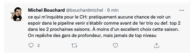 Pourquoi Marc Bergevin et Trevor Timmins doivent être CONGÉDIÉS au plus CR...