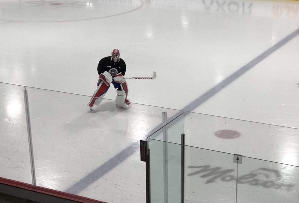 Carey Price a compris le message du DG d'équipe Canada...