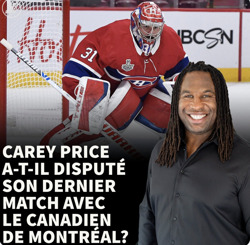 Carey Price a joué son dernier match à Montréal ?