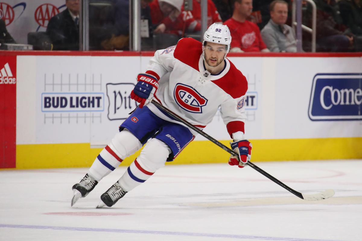 Jonathan Drouin quitte pendant l'échauffement !!!