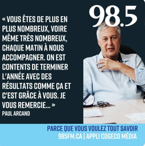 Le 98,5 BALAIE TOUT sur son PASSAGE: impossible pour le 91,9 Sports...