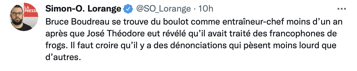 Le DINOSAURE ANTI QUÉBÉCOIS, sérieux ???