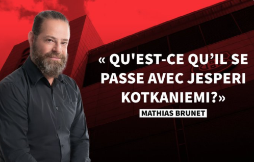 Mathias Brunet se pose enfin la question...Que se passe-t-il avec Jesperi Kotkaniemi?