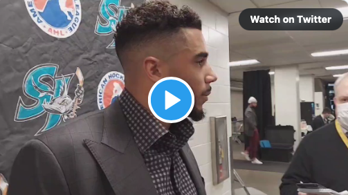 Vidéo: - Regardez à quel point Evander Kane est une M....