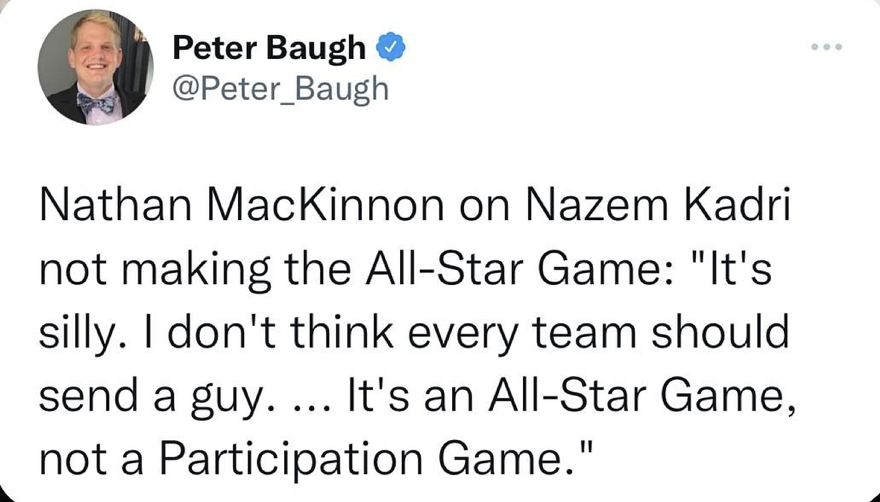 AYOYE...Nathan MacKinnon vise Nick Suzuki !!!