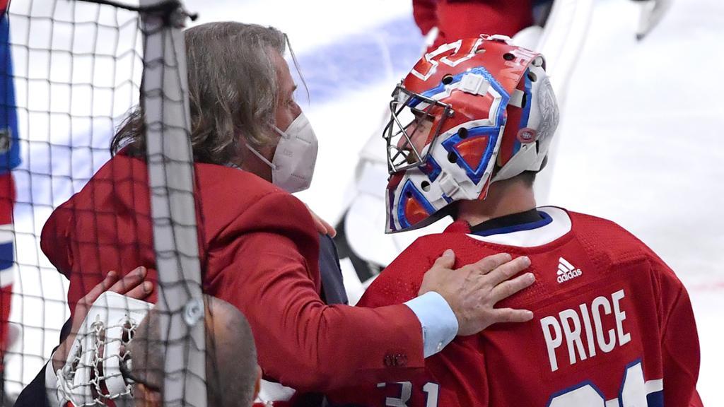 HAHA...La femme de Carey Price affectée par le départ de Marc Bergevin...