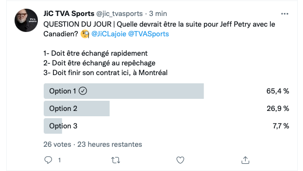 Jeff Petry n'est plus le BIENVENU au Québec...