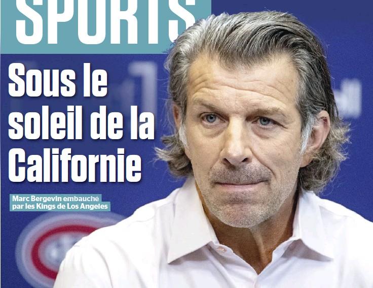 Rob Blake confirme que Marc Bergevin..