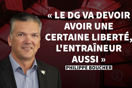 Philippe Boucher pense que le DG sera la marionnette de Jeff Gorton...