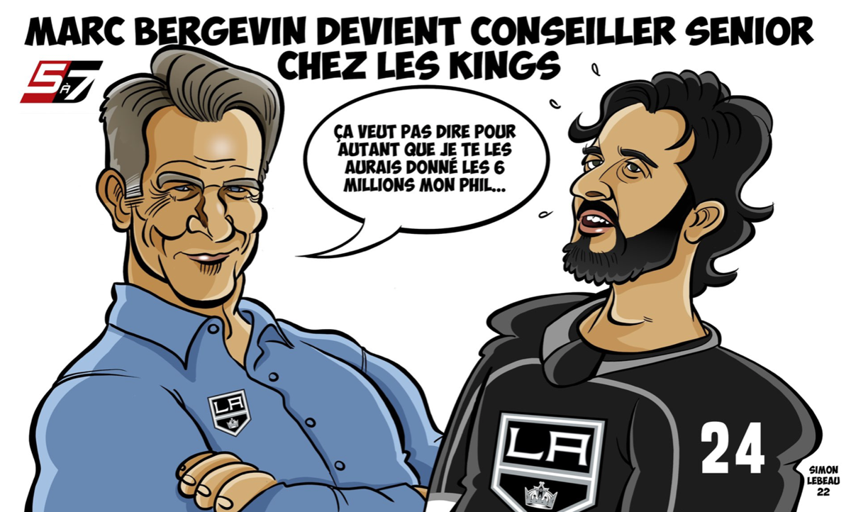 HAHA...Les retrouvailles entre Bergevin et Danault...