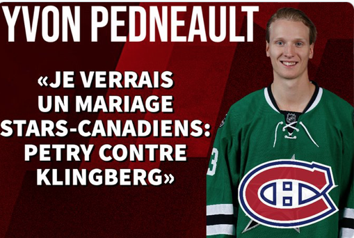 Jeff Petry pour John Klingberg: Yvon Pedneault n'a pas encore compris...