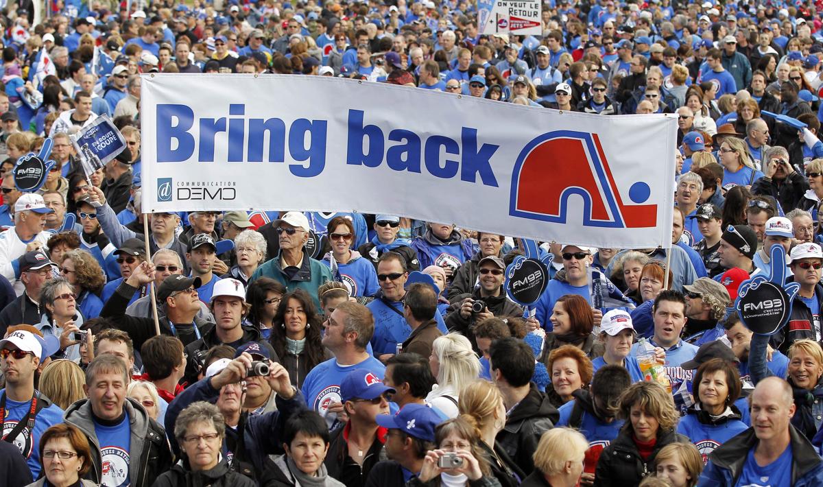 Les Nordiques de Québec associées au mouvement des CAMIONNEURS...