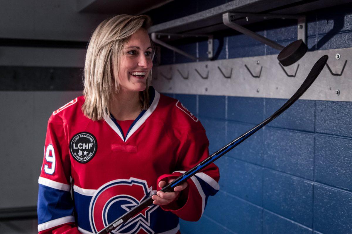 Marie-Philip Poulin REJETTE les Lions de Trois-Rivières...