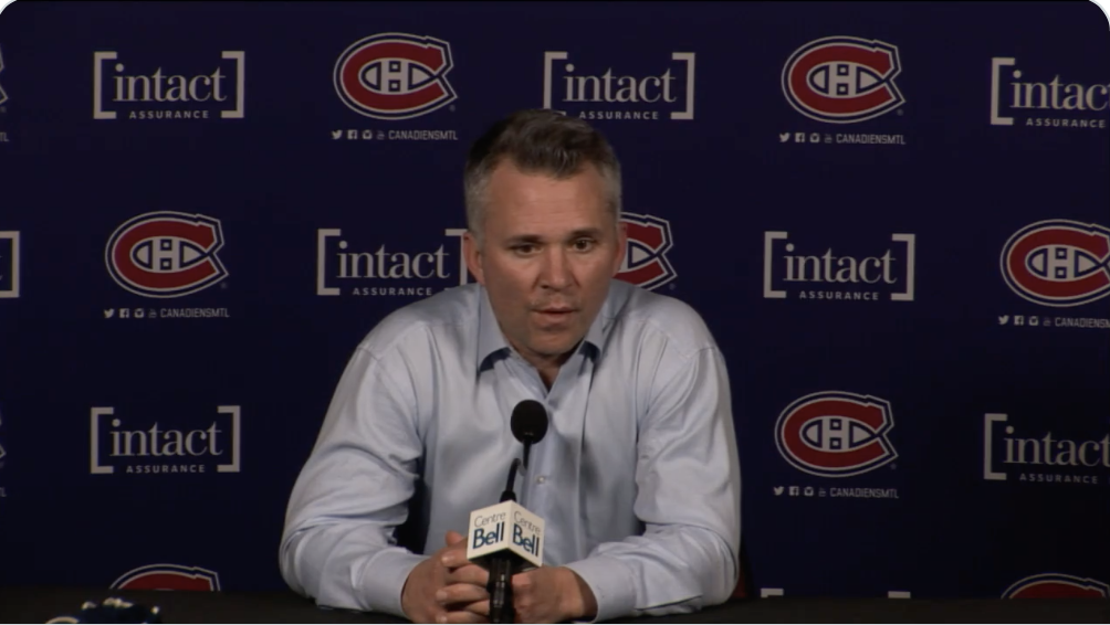 Martin St-Louis lance un message à son DG...