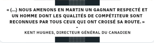 Martin St-Louis, le CONTRAIRE de Dominique Ducharme..