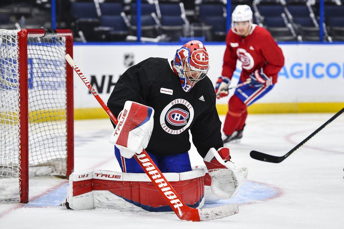 Carey Price de retour avec l'équipe !!!