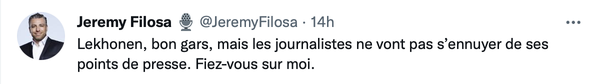 HAHA...Les journalistes ne vont pas s'ennuyer d'Artturi Lehkonen...