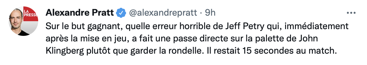 Jeff Petry n'a pas impressionné sa future équipe...