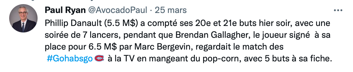 Les équipes de la LNH ont pris des notes sur Marc Bergevin...