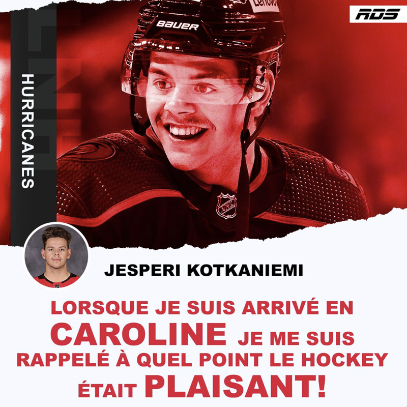 OUCH...Kotkaniemi continue de cracher sur le Canadien...