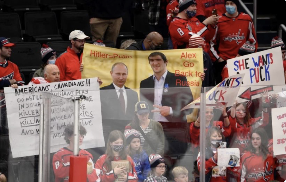 OUCH...Les FANS des Capitals ne veulent plus d'Alex Ovechkin...