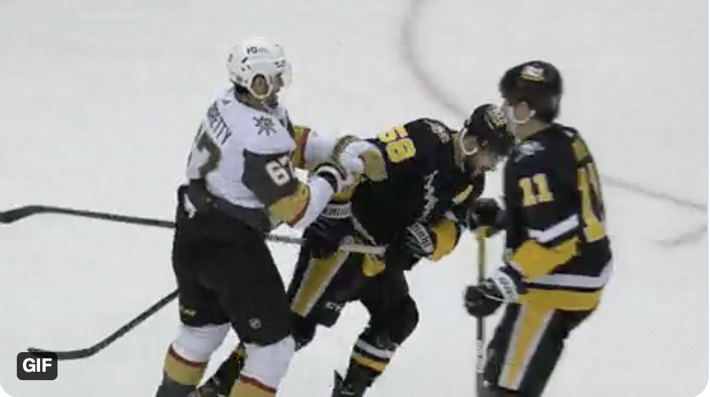 Pacioretty le JAUNE, assomme Kris Letang...