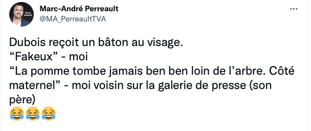 Pierre-Luc Dubois traité de FAKEUX...par son père...