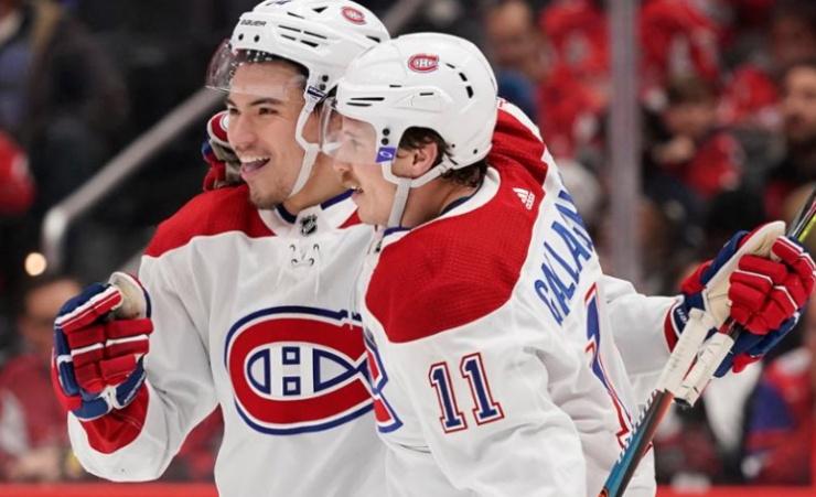 Brendan Gallagher n'a pas apprécié que Nick Suzuki...