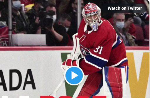 Carey Price fait le BONHEUR des journalistes...