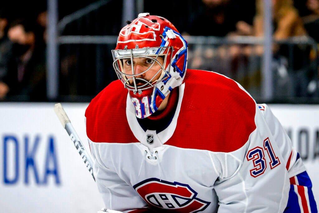 Carey Price ne jouera pas ce soir!!!!