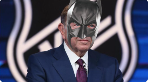 HAHA!! Joe Biden appelle Gary Bettman...BATMAN!!!