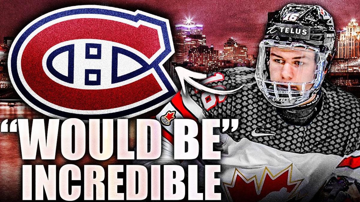 HAHA!! Le Canadien devrait payer les études de Connor Bedard!!!