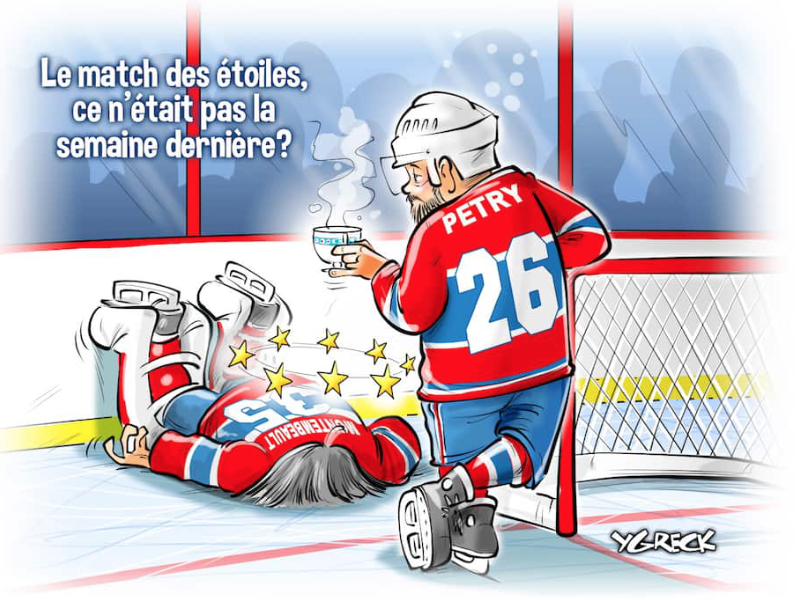 Jeff Petry aurait acheté un cadeau à Samuel Montembeault...