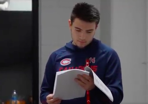 Nick Suzuki le NERD mérite un A+!!!